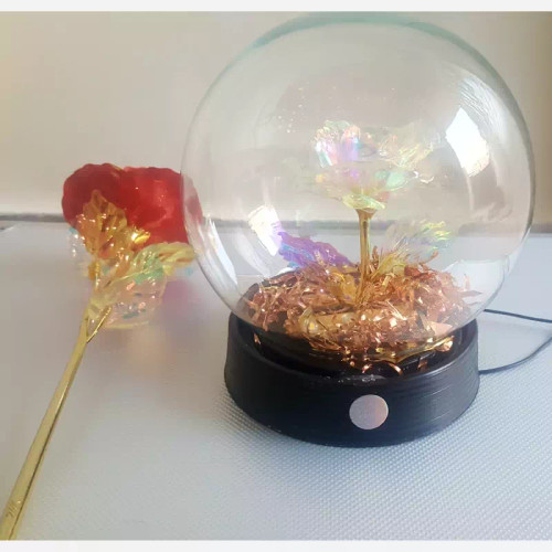 فلکسی باکس حبابی گل رز نیو با چراغ وپوشال متفاوت